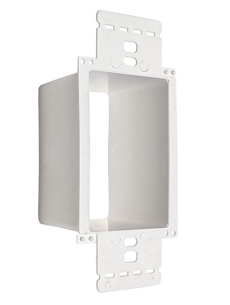 amazon metallic electrical box extender|single gang plastic box extension.